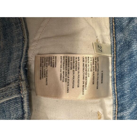 L’Agence Ashford High Rise Crop Flare MSRP: $295 - Picture 6 of 6